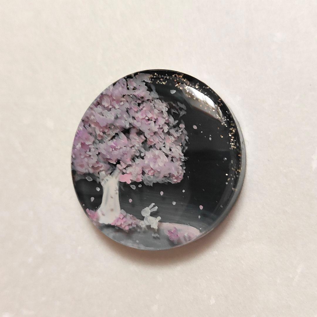 【1006】ハンドメイド　レジン　ヘアゴム　ポニーフック