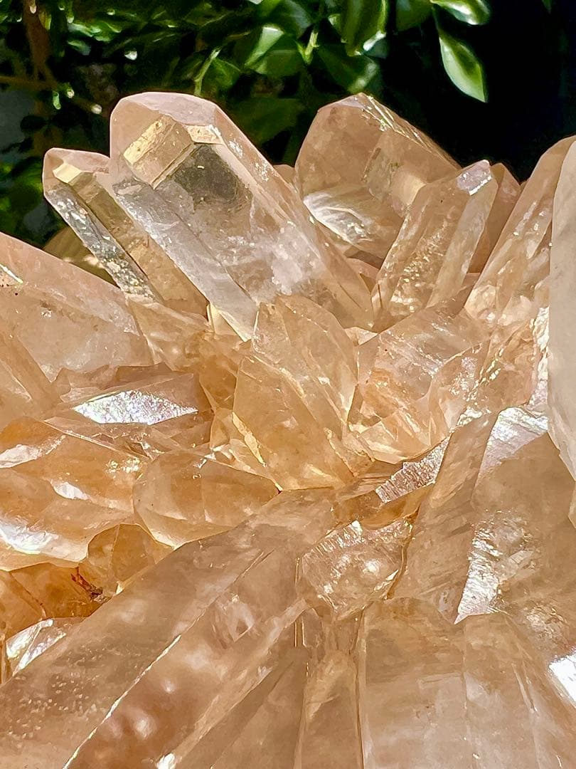 レア　超BIG 天然ピンク　マニカラン産　クラスター【3 ㌕】　置物　風水