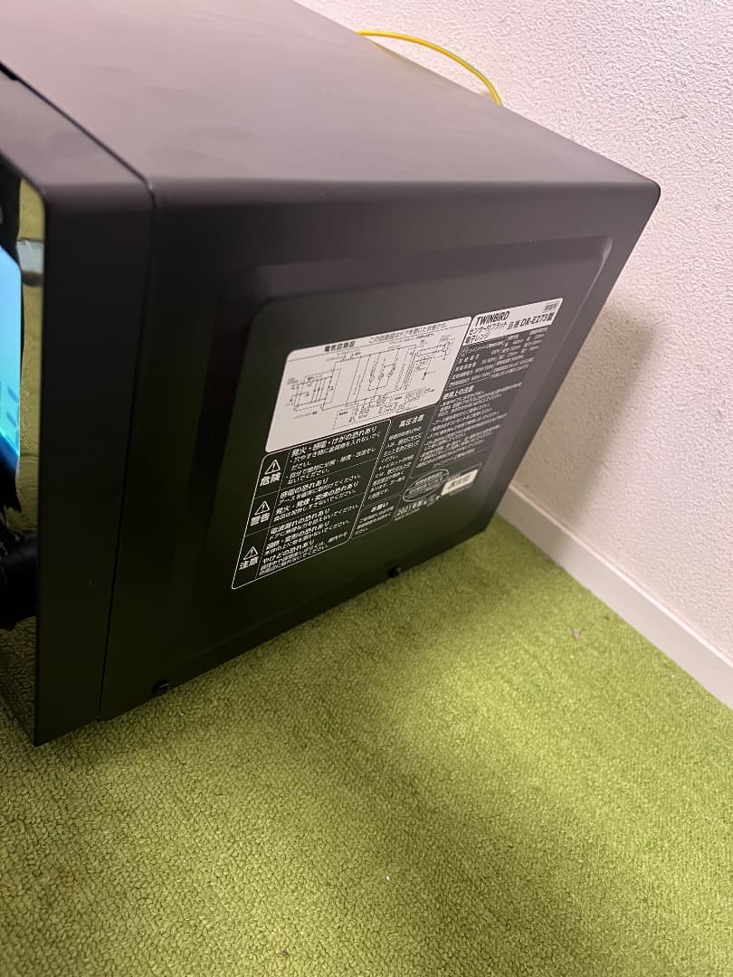 TWINBIRD 電子レンジ 2021年製 ヘルツフリDR-E273