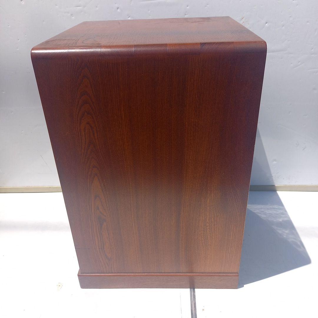 民芸調﨔材縦長引出し箱