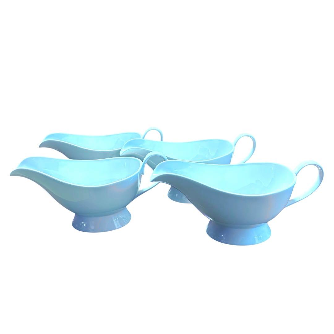 【美品】NARUMI プラスセラム ソースボート カレーポット 4セット