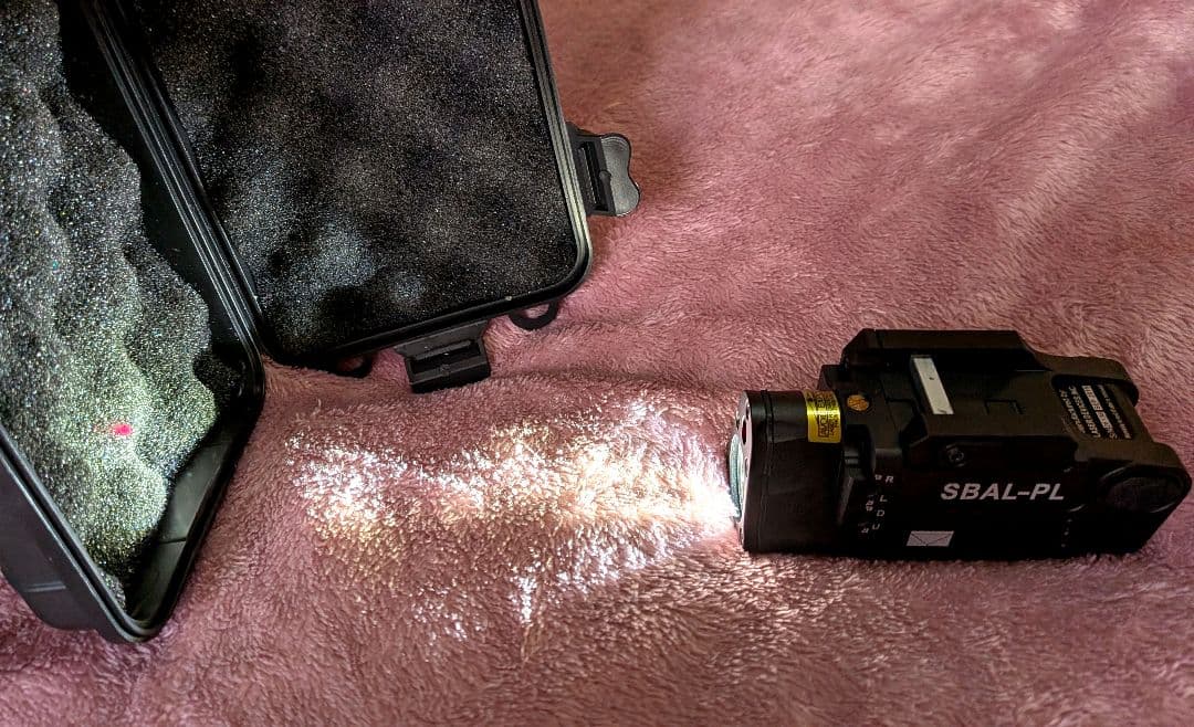 【新品】金属製・SBAL-PL　ライト & レーザー【未使用】