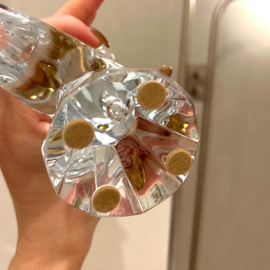 【Baccarat バカラ】ファウナクリストポリス トリ 花瓶　一輪挿し
