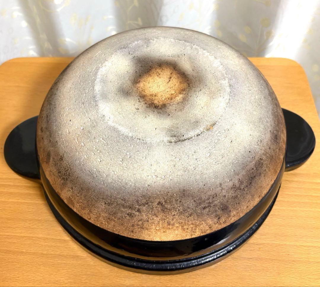 長谷園の土鍋　かまどさん三合炊き