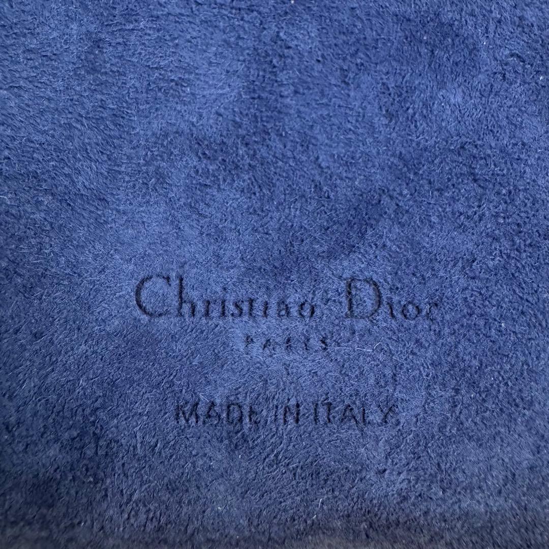 Christian Dior スマホケース レザー オブリーク エンボス加工