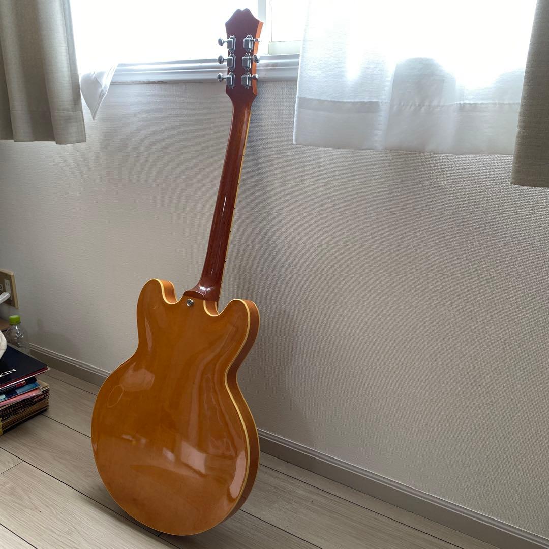 Epiphone Casino ナチュラル セミホロウ エレキギター 美品