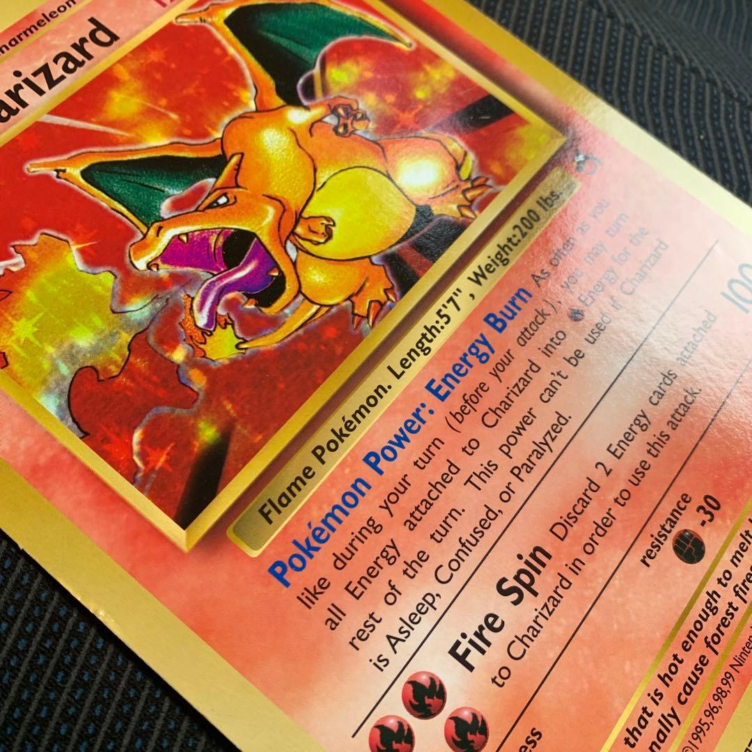 ポケモンカード Charizard 120HP コロコロ　ジャンボカード