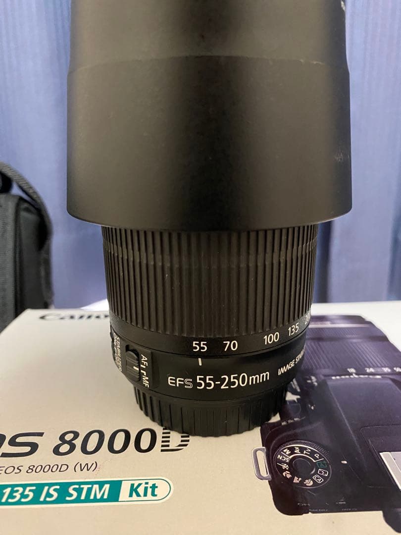 Canon EOS 8000D レンズ3本セット(レンズキット+望遠+単焦点)