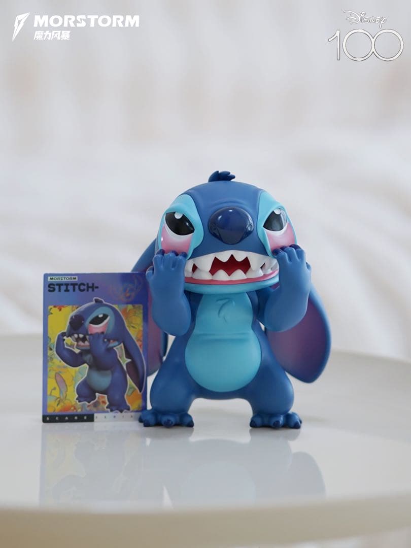 スティッチ　変な顔してる　ディズニー　可愛い　フィギュア　//Mostorm