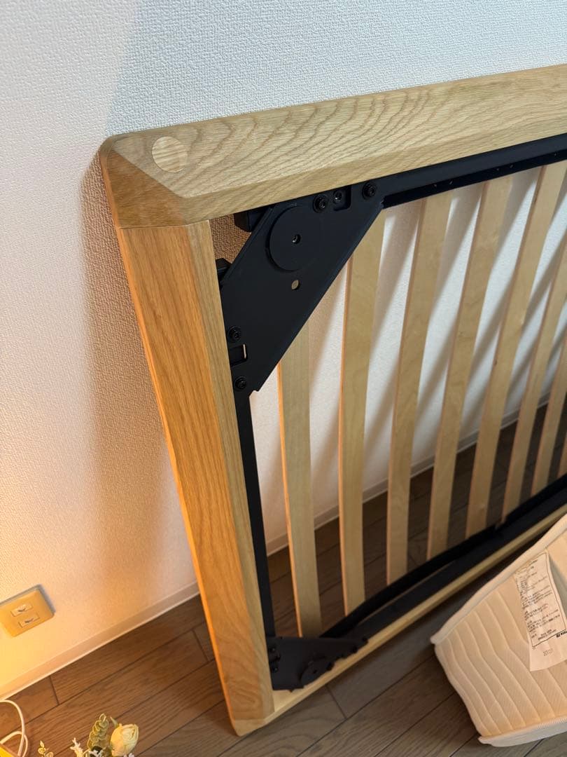 無印良品　木製ベットフレーム　シングル