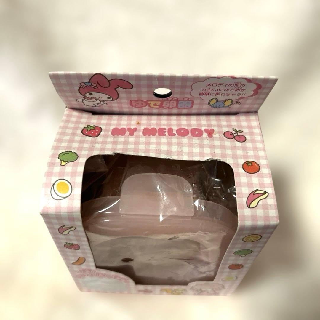 マイメロディ　ゆで卵器　ゆでたまご　マイメロ　サンリオ　押し型