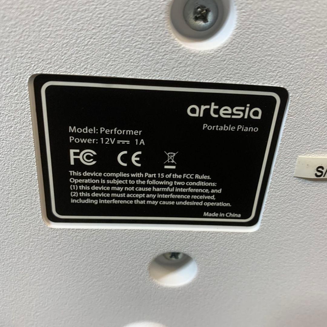 I840\" artesia アルテシア 88鍵キーボード performer