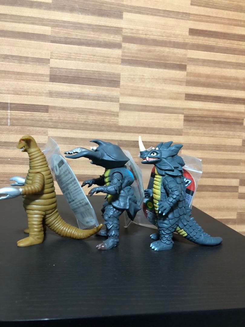 ウルトラ怪獣500 タグ付きソフビ3体セット