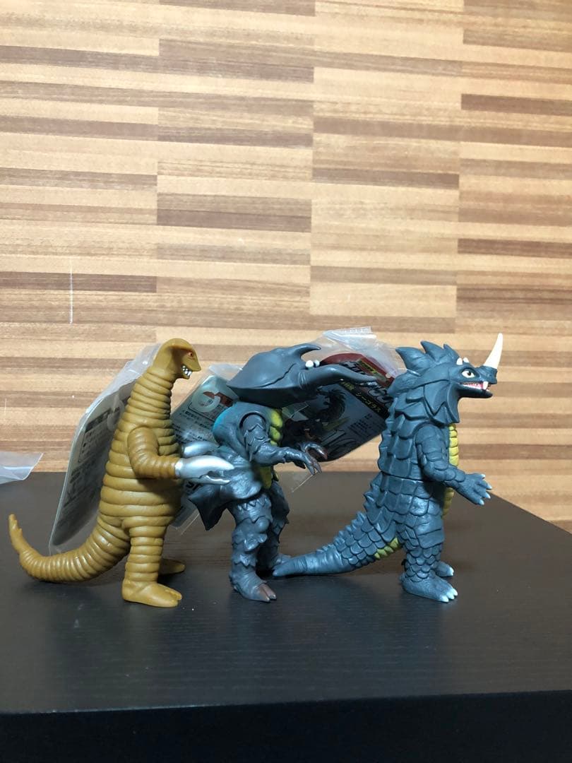 ウルトラ怪獣500 タグ付きソフビ3体セット