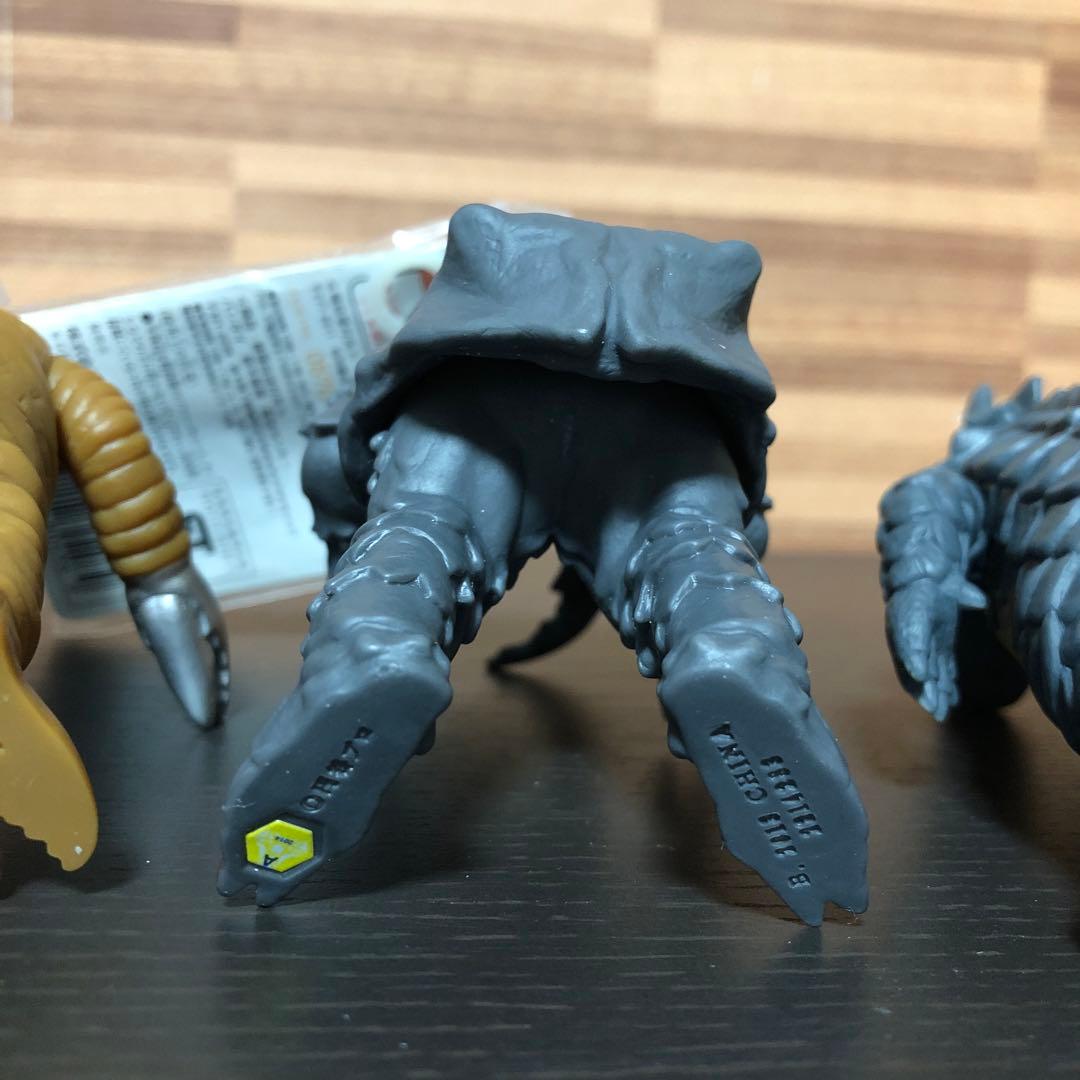 ウルトラ怪獣500 タグ付きソフビ3体セット