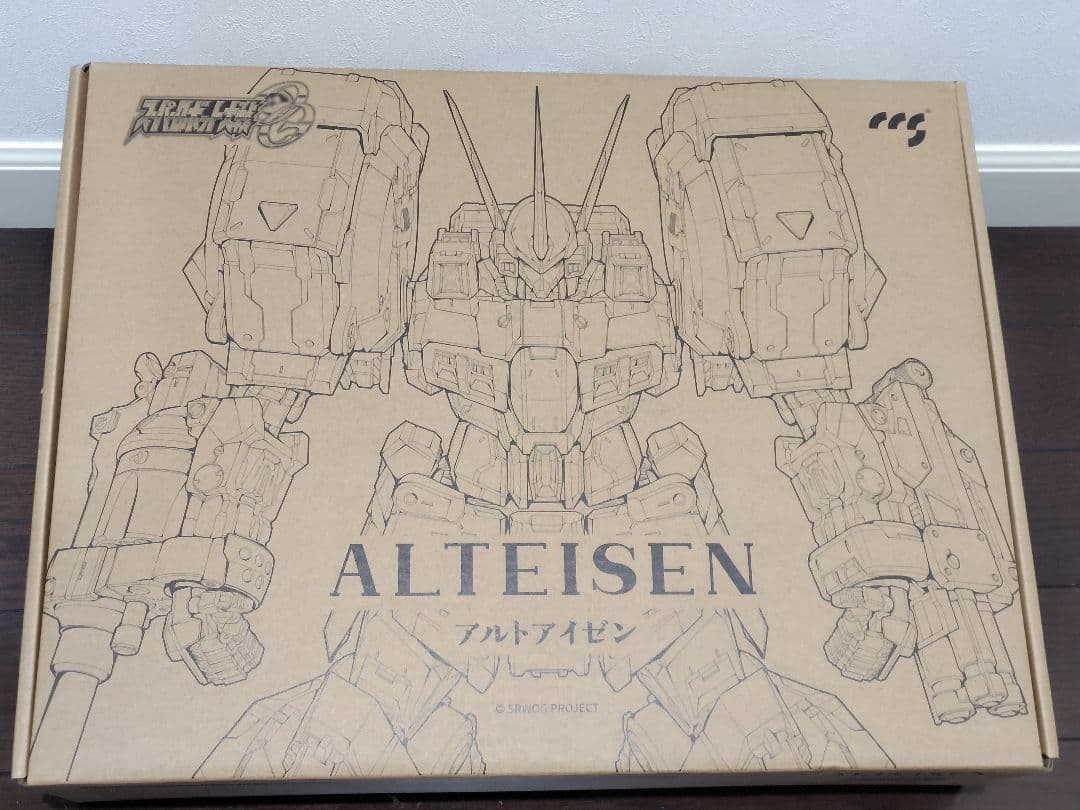 【超美品】アルトアイゼン 鉄魄 CCSTOYS MORTALMIND　交換台座付