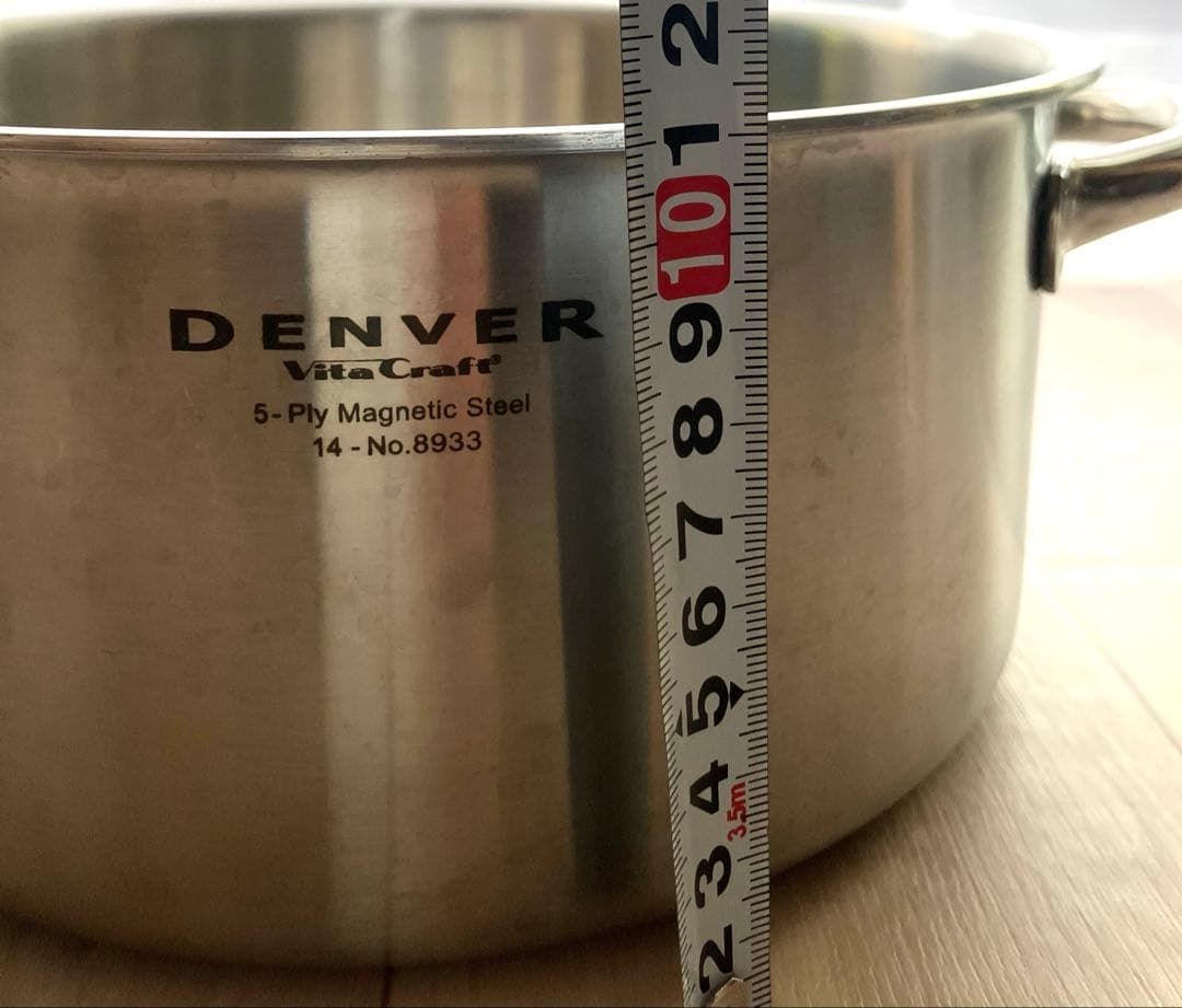VITACRAFT 24cm DENVER 無水鍋 蓋付き