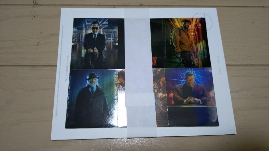 ◆美品◇ジョン・ウィック ステッカー & 大判ポストカードセット 特典 グッズ◆