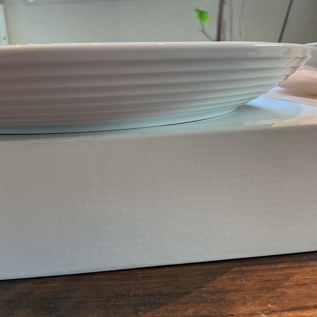 高級波佐見焼　白山陶器　comoディナープレート　2枚組　新品保管品