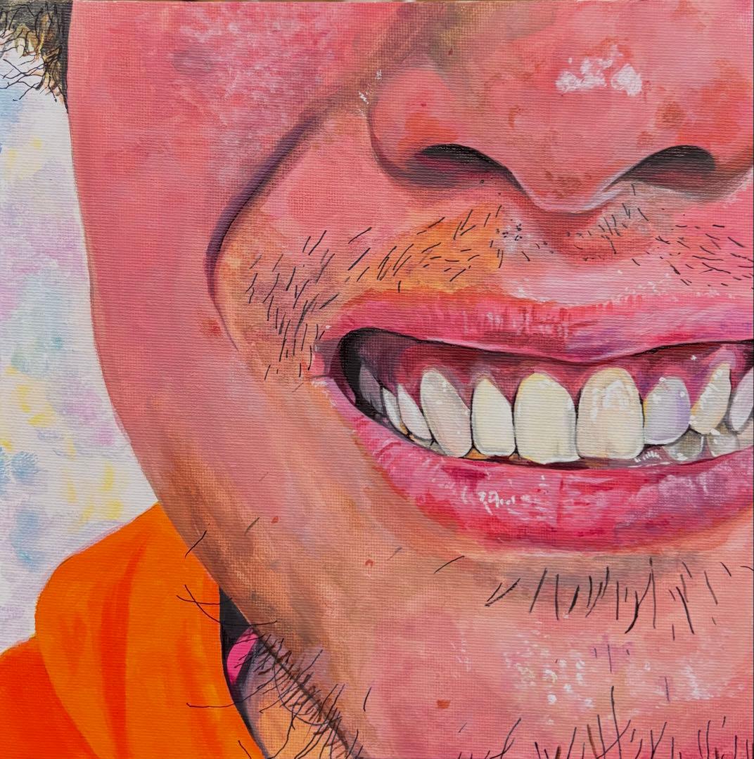 現代アート アクリル画