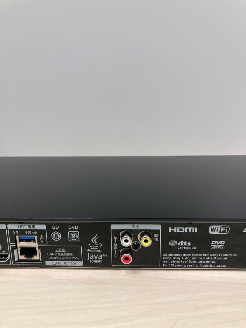 かなり綺麗　1TB リモコン新品SONY ブルーレイ BDZ-ZW1500