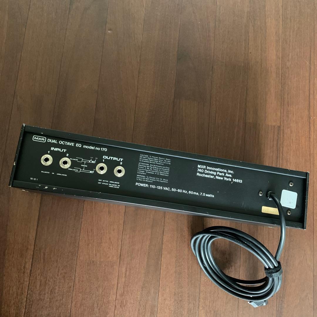 MXR 170 DUAL OCTAVE グラフィックEQ ビンテージ