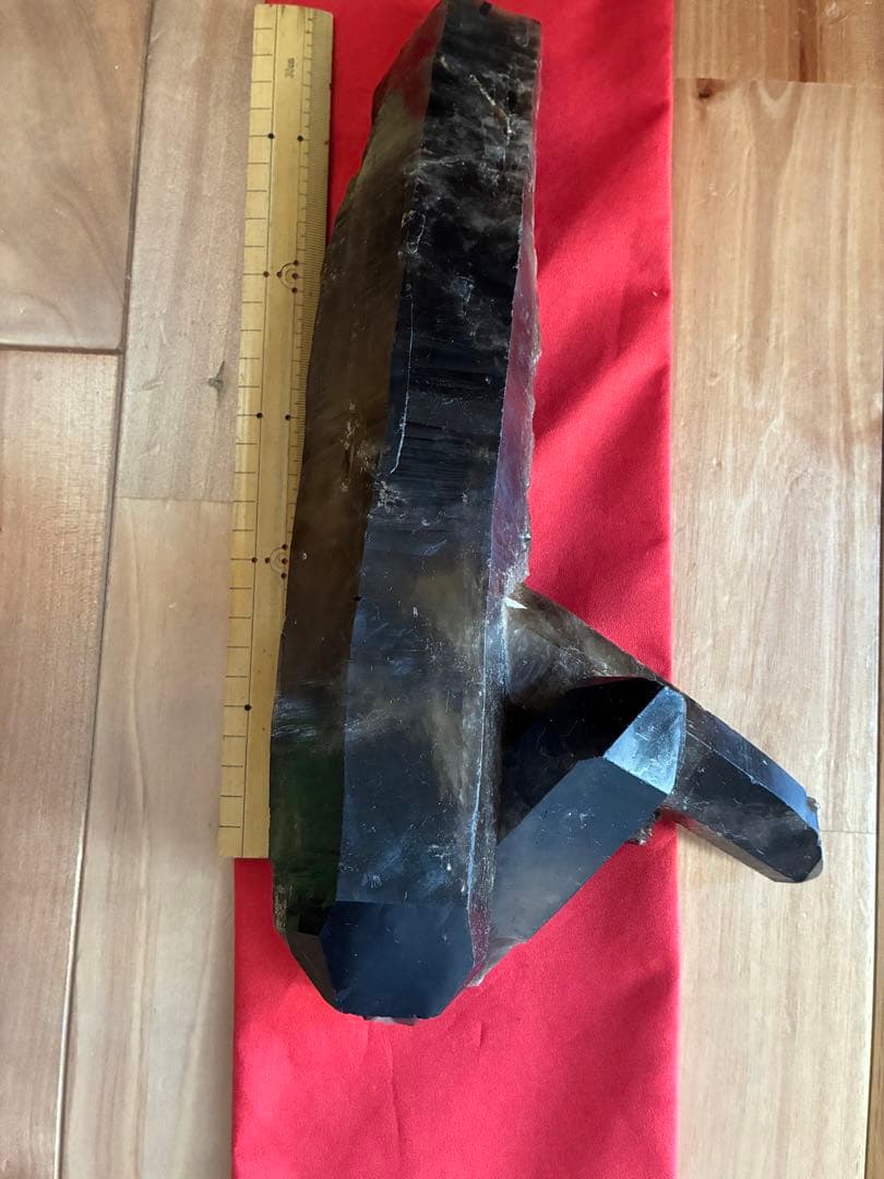 モリオン3キロ自然結晶 置物