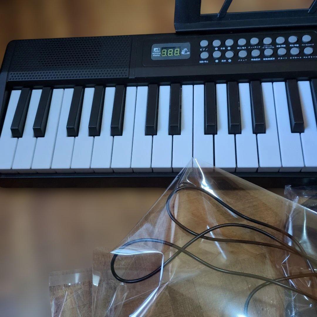 AORTD 電子ピアノ 61鍵盤 折りたたみ スタンド 自動演奏付き キーボード
