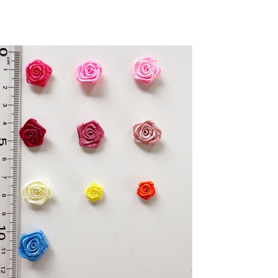 ぬい服　オーダー見本　装飾用　薔薇モチーフ見本