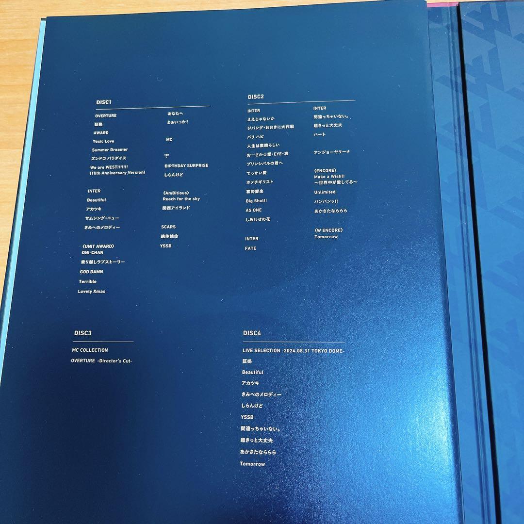 【2点セット】WEST.AWARD10th 初回盤 Blu-ray