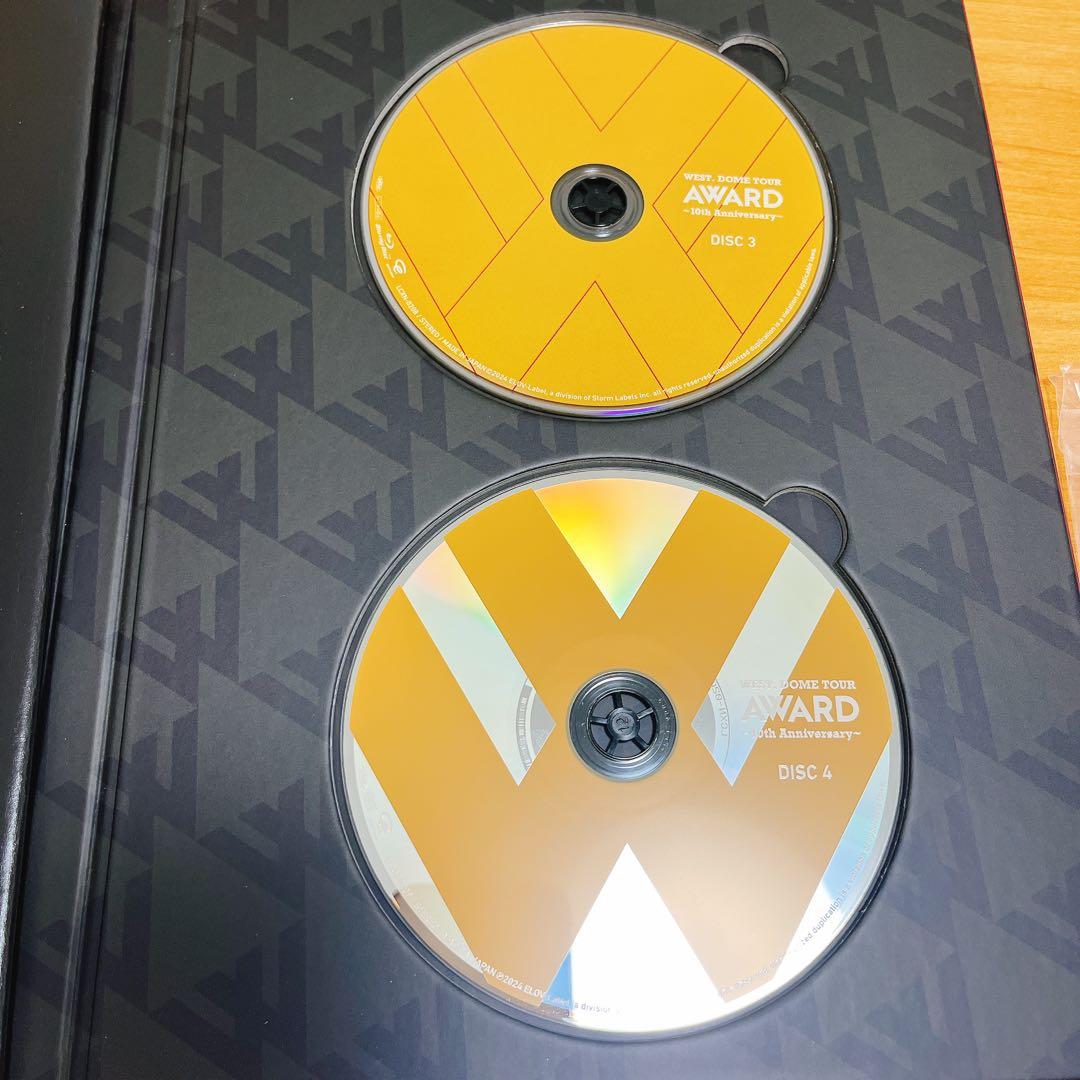【2点セット】WEST.AWARD10th 初回盤 Blu-ray