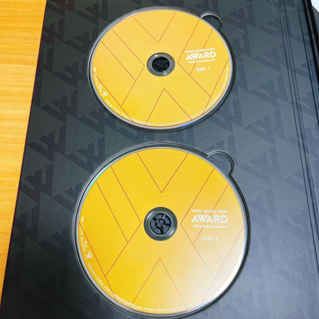 【2点セット】WEST.AWARD10th 初回盤 Blu-ray