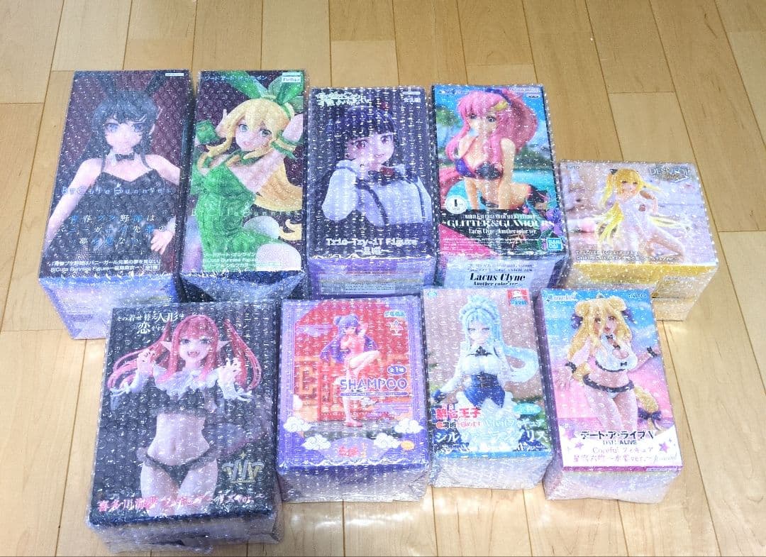 お正月特価で1点700円台！フィギュア9点セット