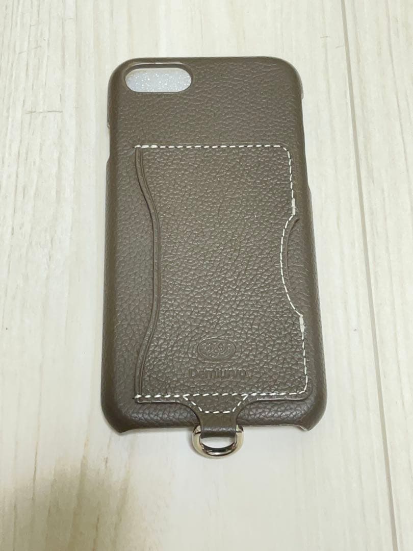 ほぼ未使用 DEMIU デミュウ エトープ iPhone SE スマホケース