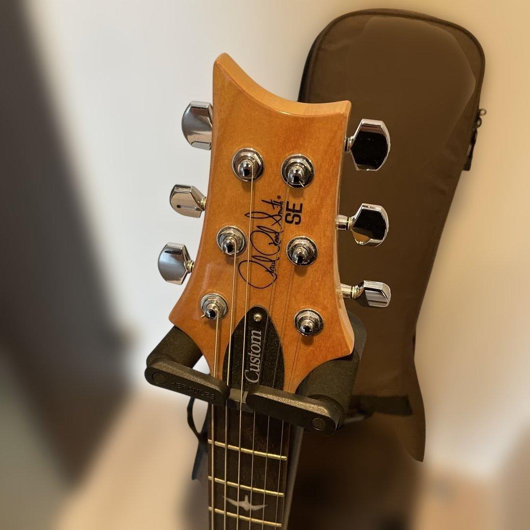 PRS SE Custom 24 Trampas Green ギターケース付き