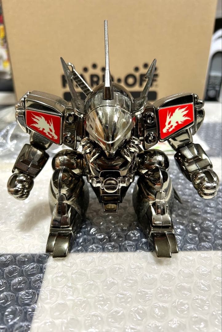 魔神英雄伝ワタル　ブラックメタル重構造龍神丸　組立済　限定品　レア　貴重