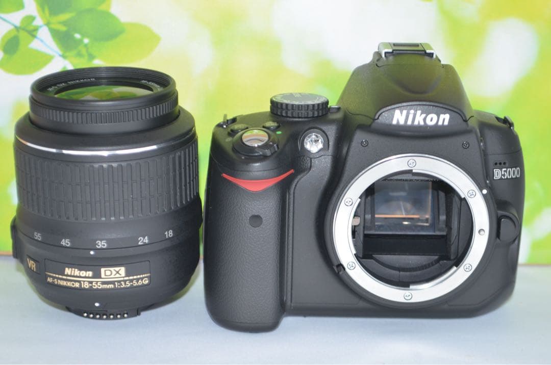 軽量✨初心者オススメ✨Nikon ニコン D5000 一眼レフカメラ✨