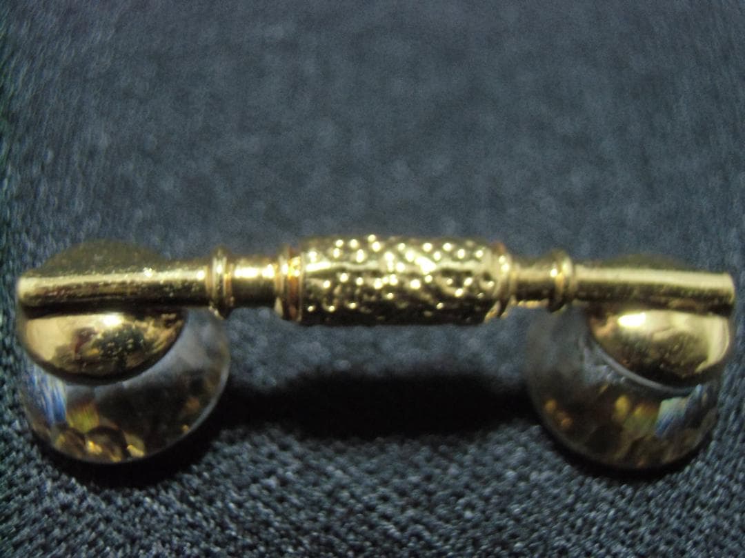 SWAROVSKI カットクリスタル 電話型置物　A039