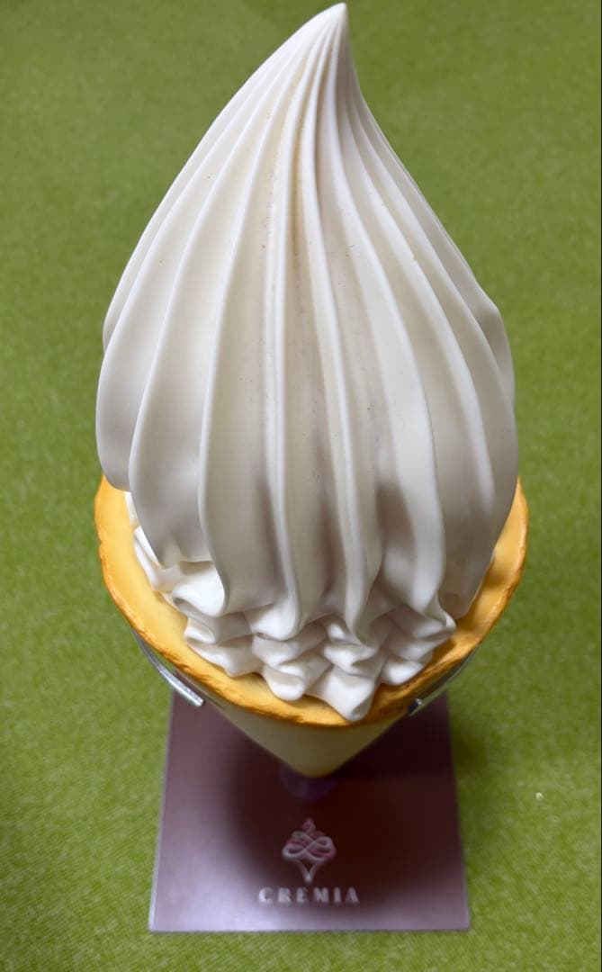 最終値下げ　クレミア ソフトクリーム 食品サンプル