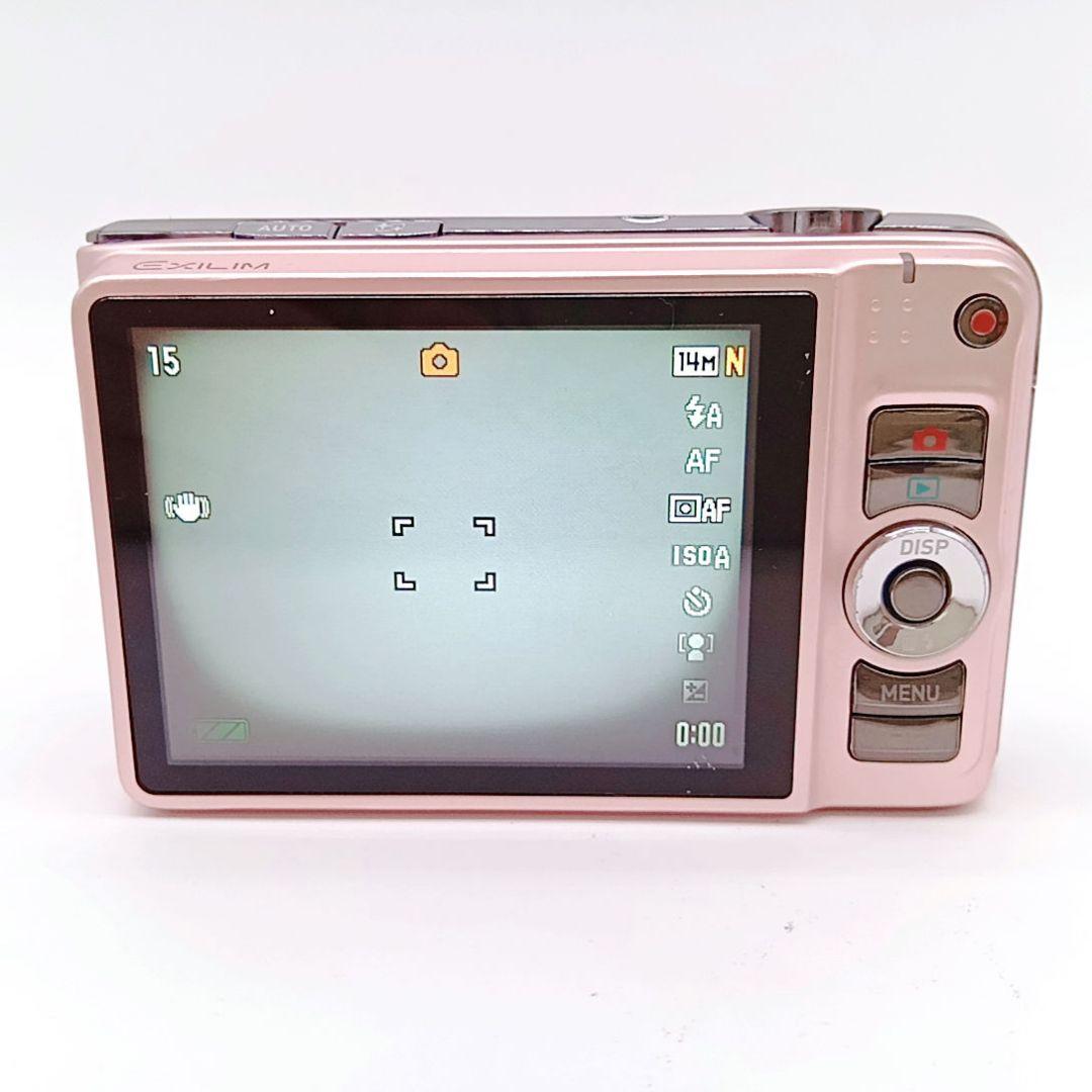 CASIO EXILIM EX-H15 コンデジ カメラ ピンク 付属品完備