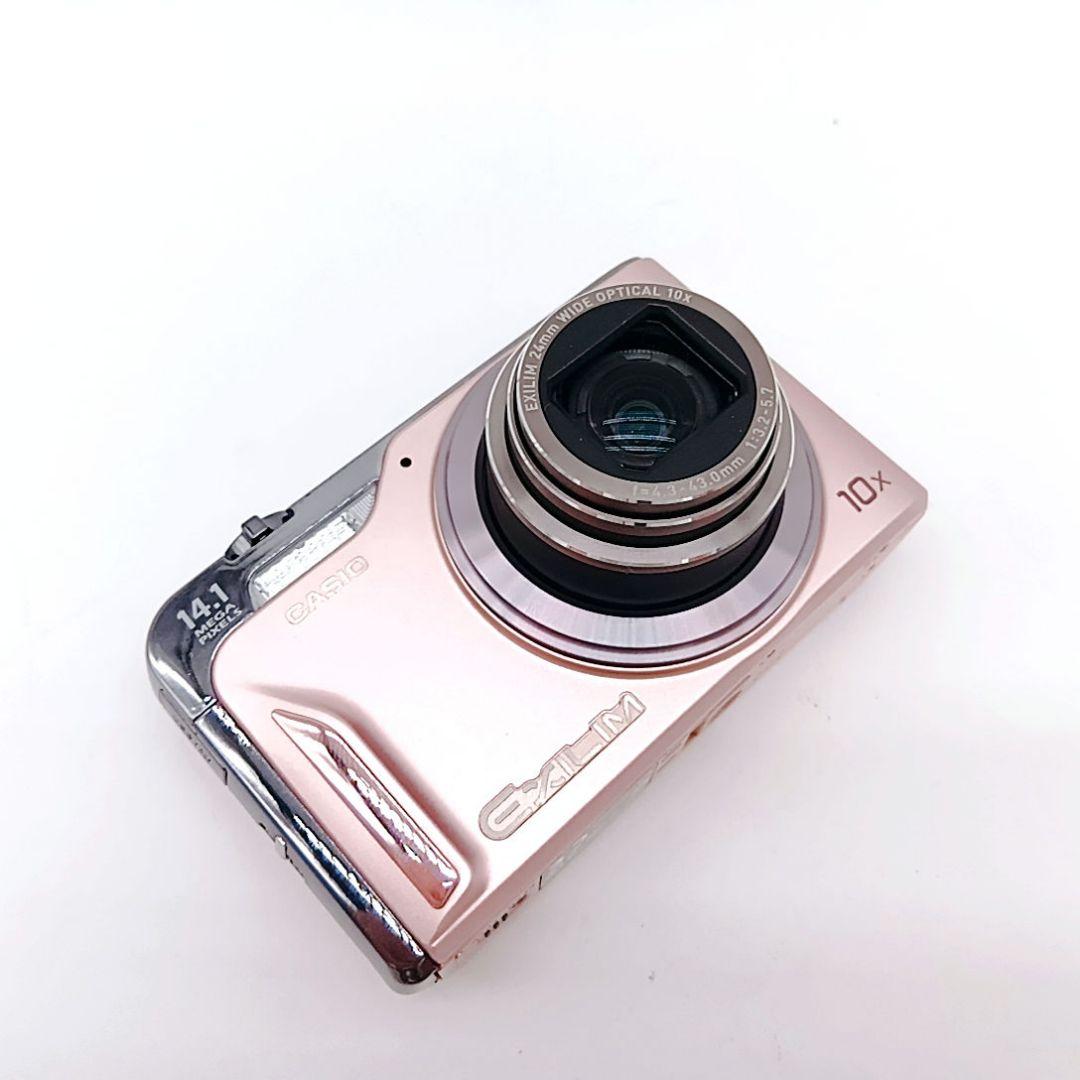 CASIO EXILIM EX-H15 コンデジ カメラ ピンク 付属品完備