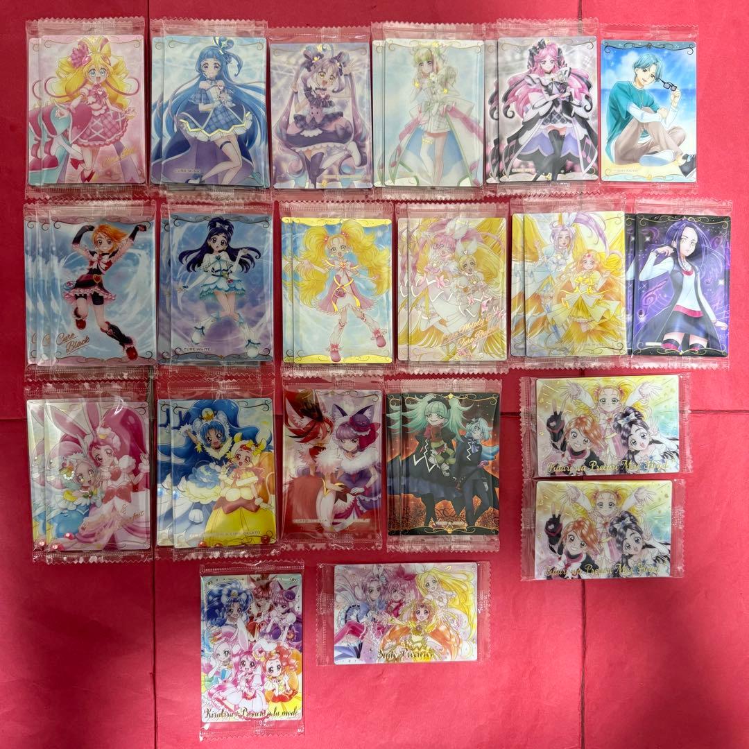 新品 プリキュア ウエハース HR N R SR SSR セットまとめ売り