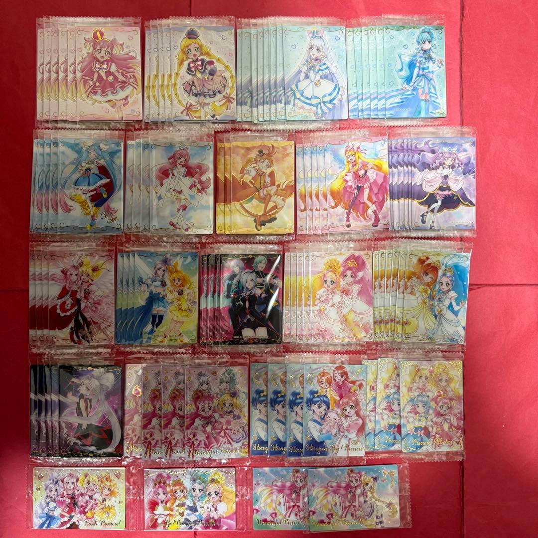 新品 プリキュア ウエハース HR N R SR SSR セットまとめ売り