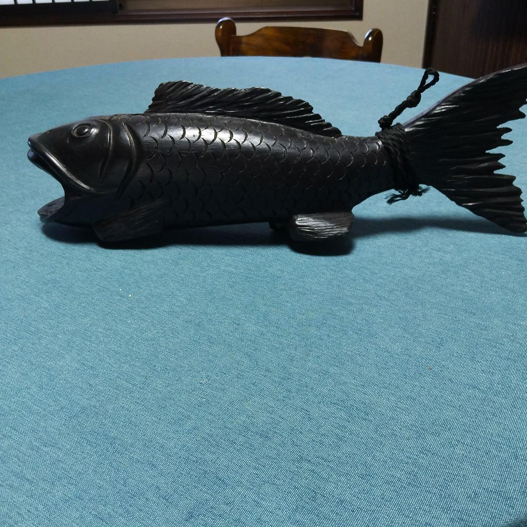 骨董自在鉤鯉