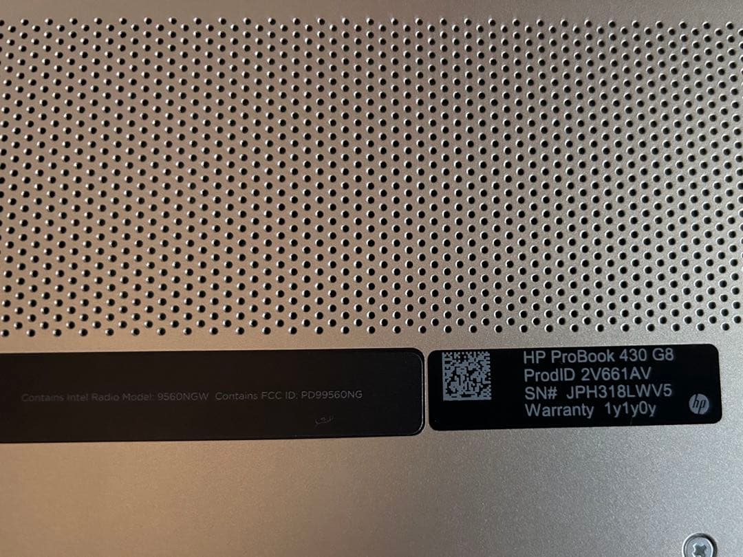 hp pro book G8 CT 13.3インチ