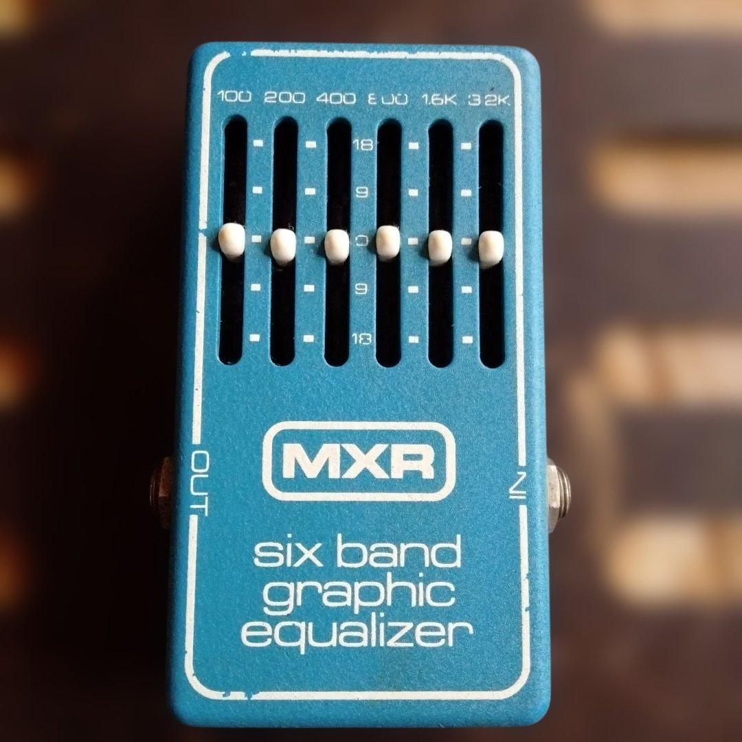 MXR six band graphic equalizer エフェクター