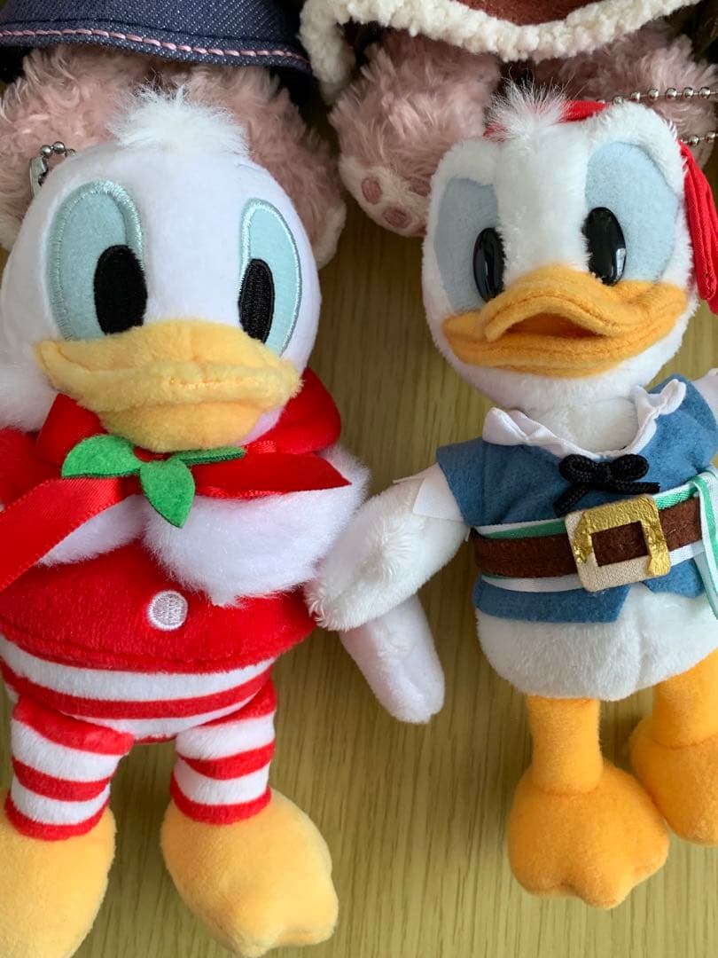 ディズニーぬいぐるみバッジストラップキーチェーンまとめ売りダッフィーシェリーメイ