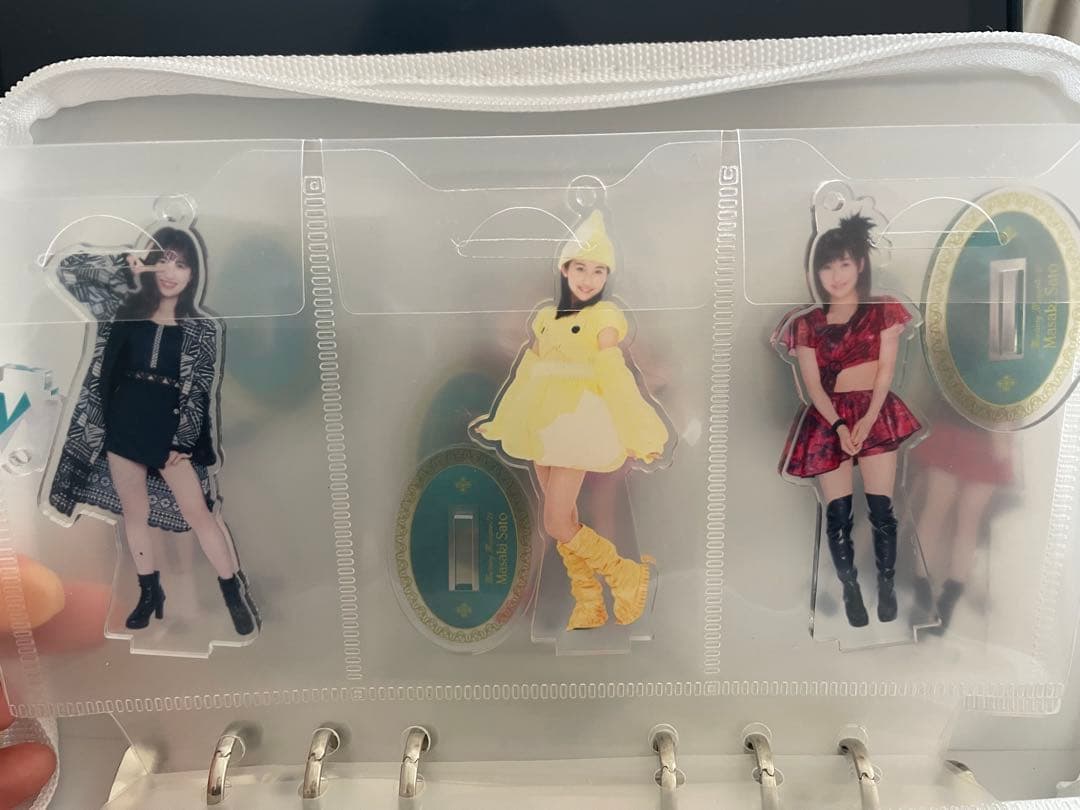 モーニング娘。 佐藤優樹 FSK フィギュアスタンドキーホルダー