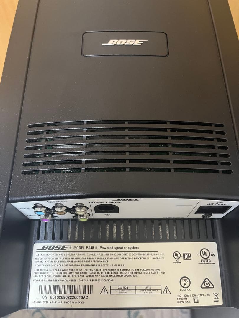 BOSE PS48 III パワードスピーカー