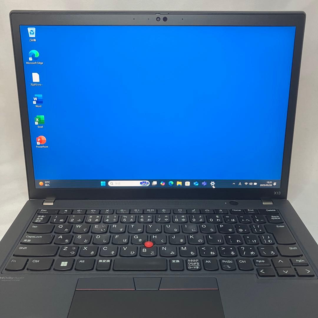 美品 X13 Gen3 第12世代 i5 16GB SSD WUXGA オフィス